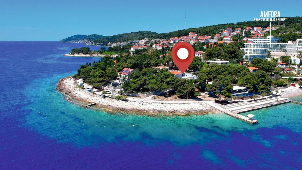 Beach Residences Caroline Hvar Town Esterno foto